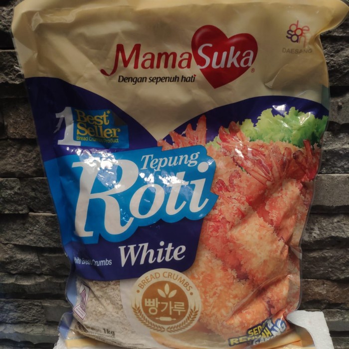 

Populer Mam Tepung Roti Kasar Putih / White 1kg