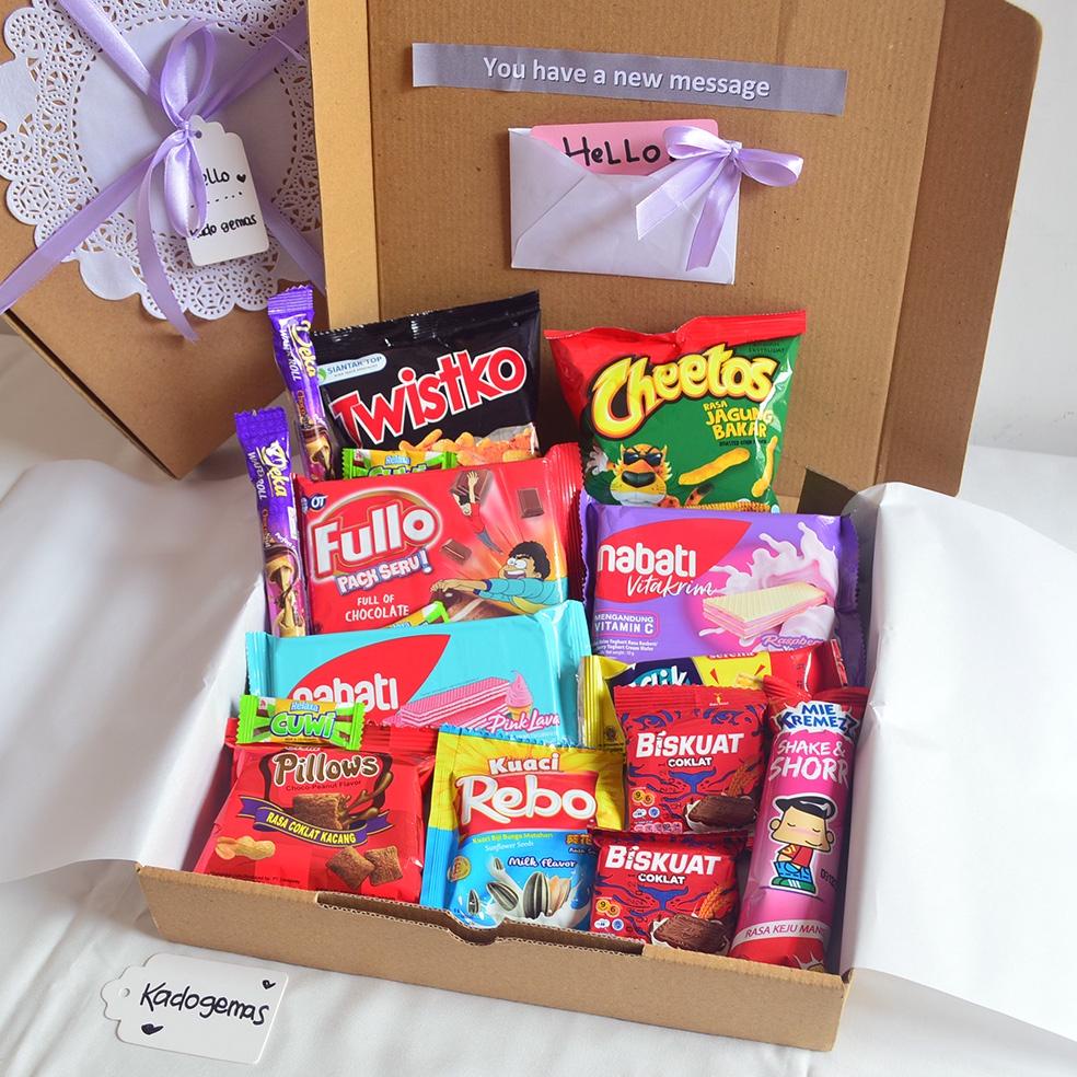 

Original Kado / Kado Ultah / Kado Ultah Murah / Snack Box / Snackbox Murah / Hampers / Hampers Murah / Hampers Lebaran / Hampers Ramadhan / Hampers Natal / Valentine /Gift Valentine / Hampers Valentine Viral