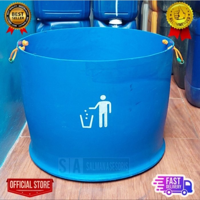 DRUM SAMPAH. TEMPAT SAMPAH PLASTIK. TONG SAMPAH 100 LITER