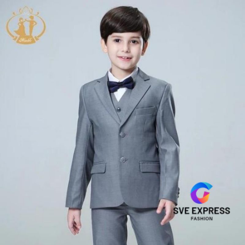 Setelan Jas Anak Usia 2-12Thn | Jas blazer anak formal | jas ulang tahun| jas Wisuda