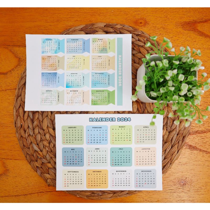 

Kalender Sticker 2024