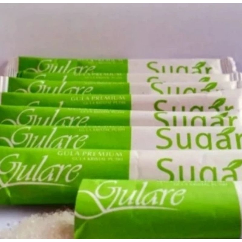 

Gulare Gula Putih Sachet Hotel Stik 8Gr X 100 Pcs / Gula Pasir 8 Gram