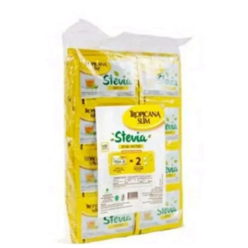 

Gula Slim Stevia 100 Sachet - Slim Sweetener Stevia-Gula Slim Stevia 100 Saset