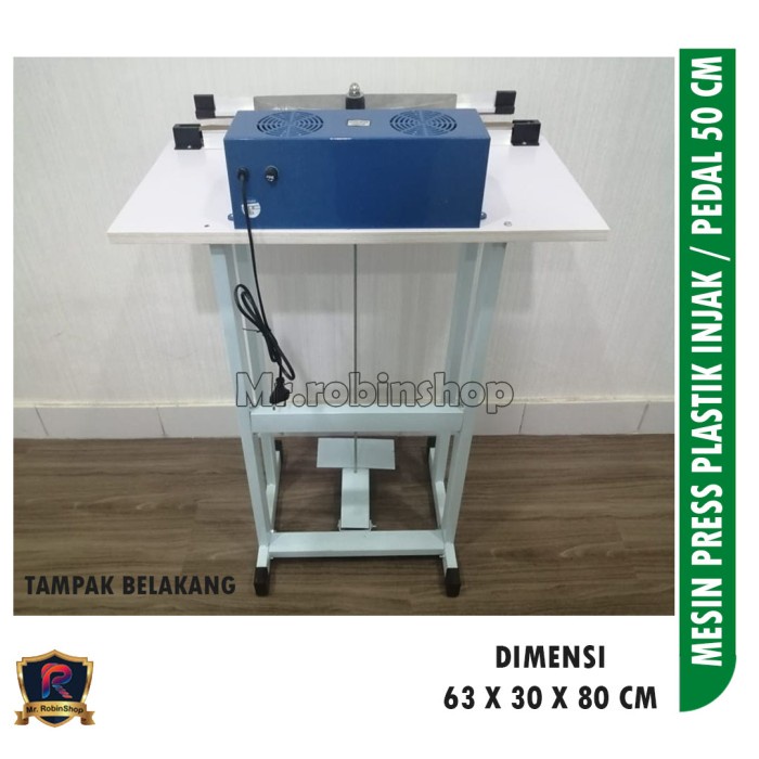 Mesin Press Pres Plastik Injak / Pedal Impulse Sealer 50Cm