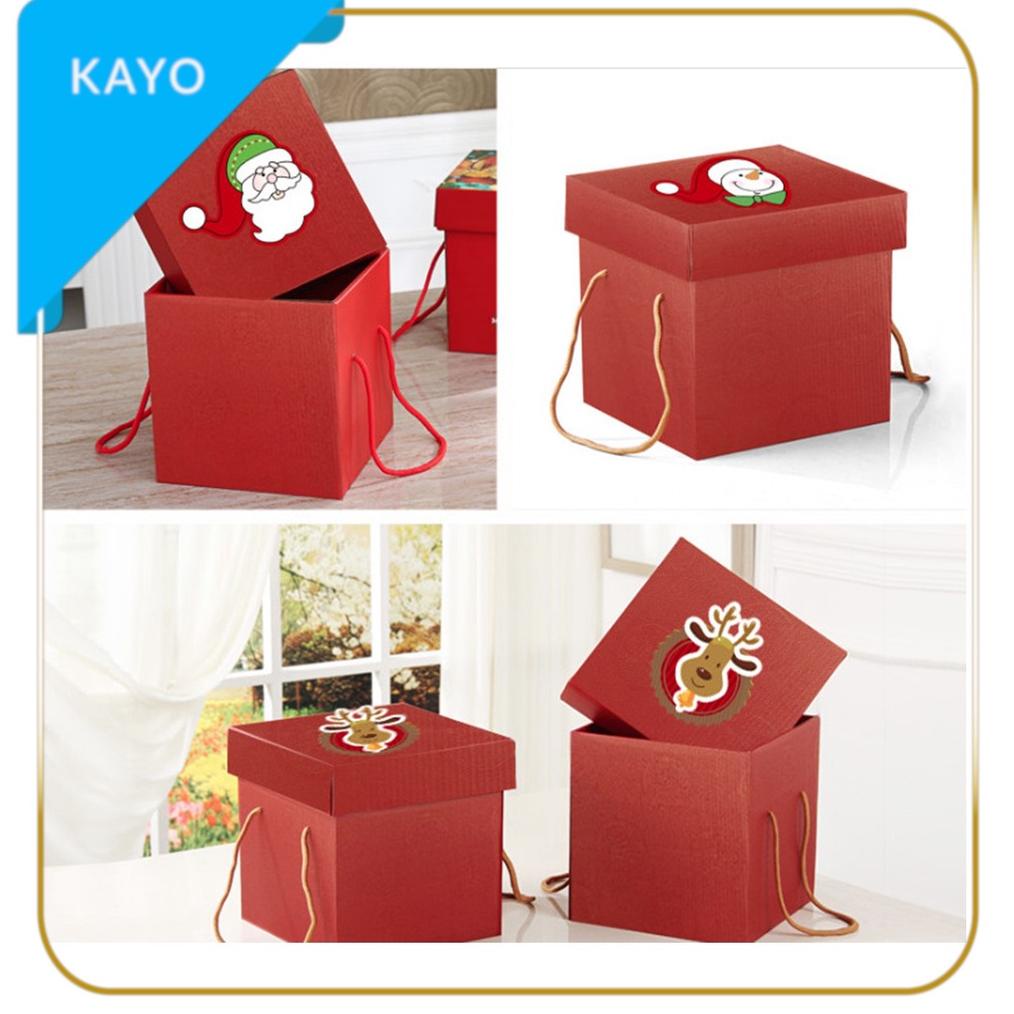 

Virall 12.12 Kotak Kado Natal 21Cm , Box Gift For Christmas Kotak Natal Zakka Box Kado Natal Bisa Cod