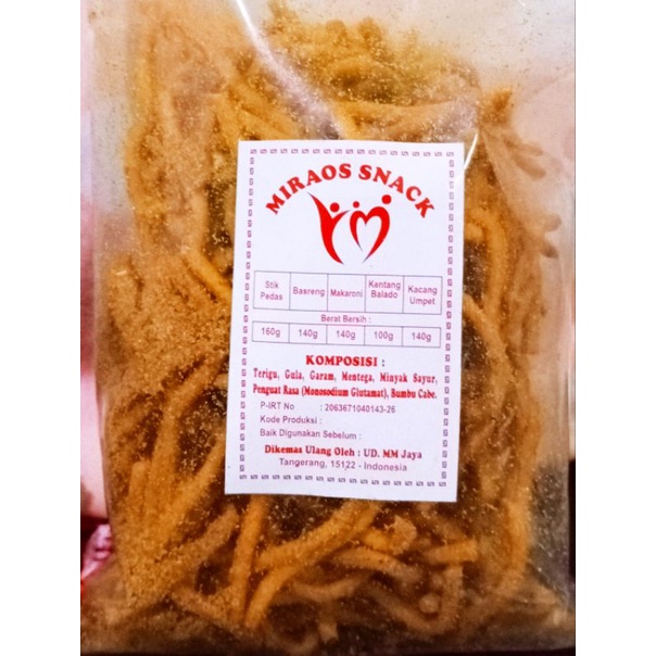 

Capung / Stick Mie Pedas Kiloan / Sistik 250g