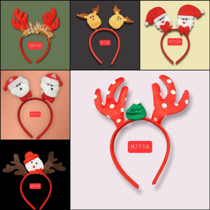 

Bando Aneka Macam Bando Natal Bando Christmas Limited Stock