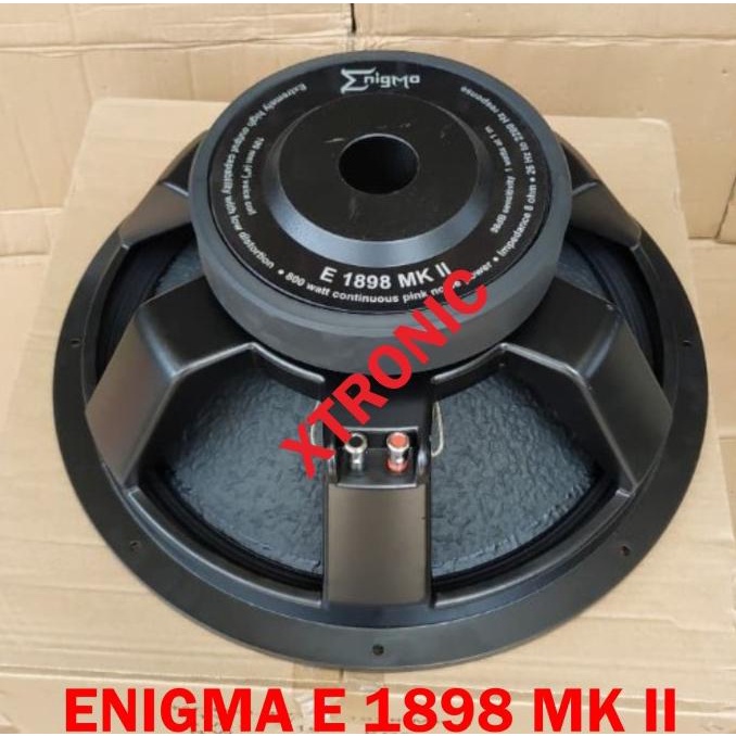 Speaker Enigma 18" inch E 1898 MKII E1898 E1898MKII