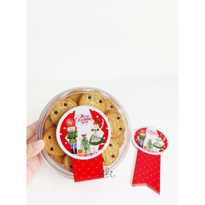 

Best Seller (Sc045) Stiker Natal Christmas Balerina Untuk Toples 500Gr (Uk 8X15Cm) Limited Edition