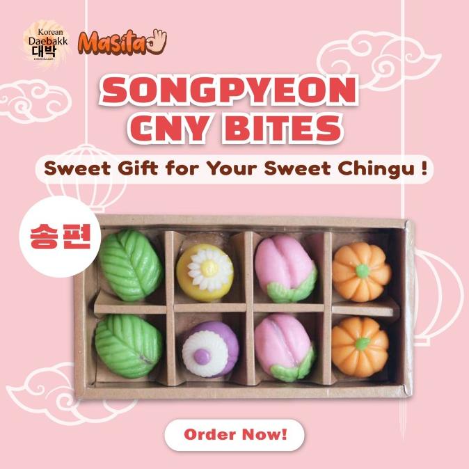 

Songpyeon Chinese New Year (Korean Rice Cake Hampers Gift Imlek) Berkualitas
