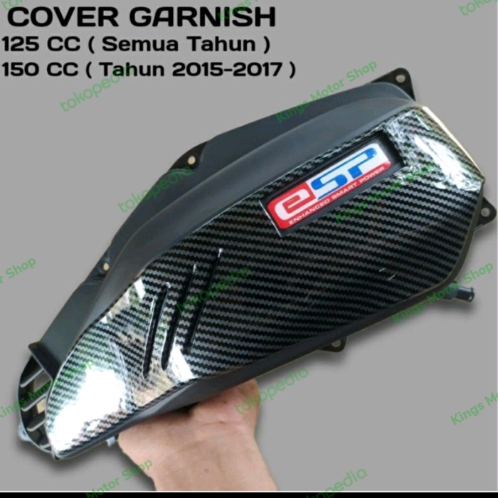 Promo Garnish Carbon Tutup Filter Udara Vario 125 Old Newdan Vario 150 Old