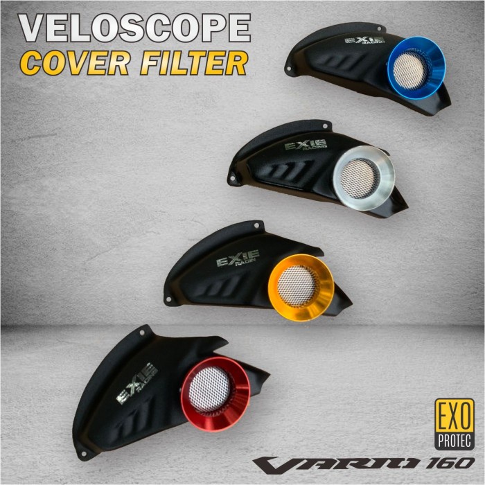 Promo Veloscope Cover Filter Vario 160 - Cover Filter Velocity Vario - Akses