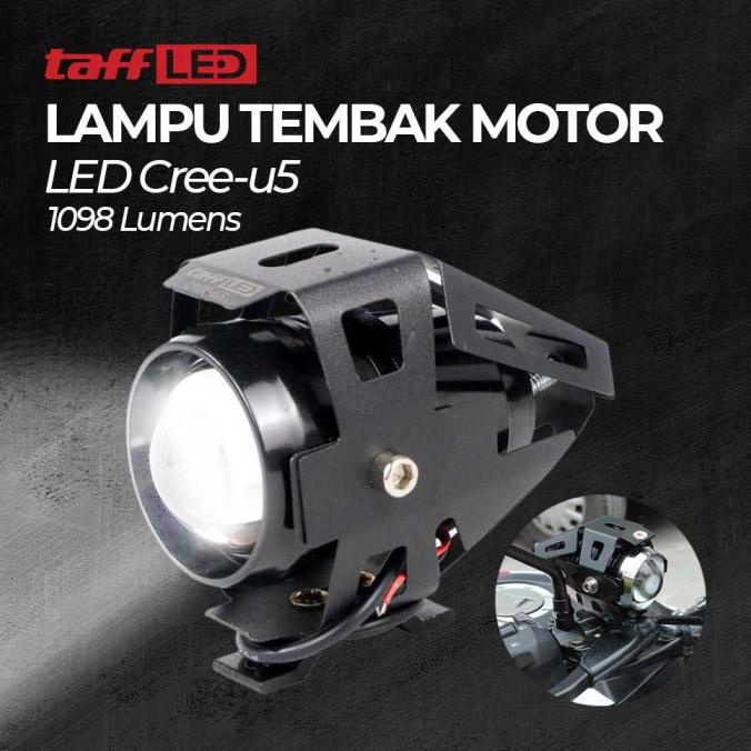 Lampu Tembak LED Sepeda Motor Paling Terang dan Fokus -Aksesoris Motor