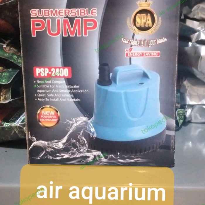 Mesin Pompa Kolam Ikan Celup Spa Psp 2400 Naik 2.5Meter