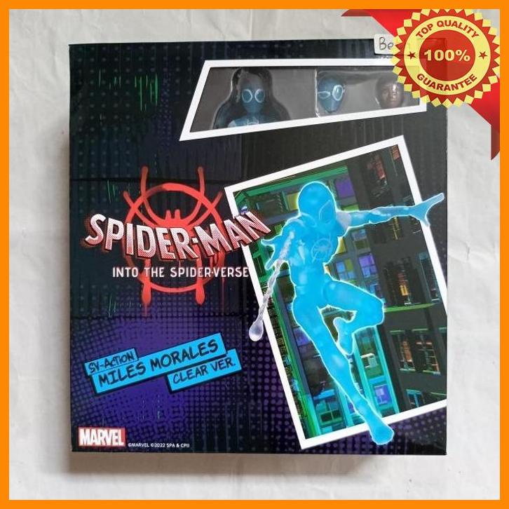 (BET) ORI SENTINEL MILES MORALES CLEAR VER SPIDERMAN (NOT SHF MAFEX)