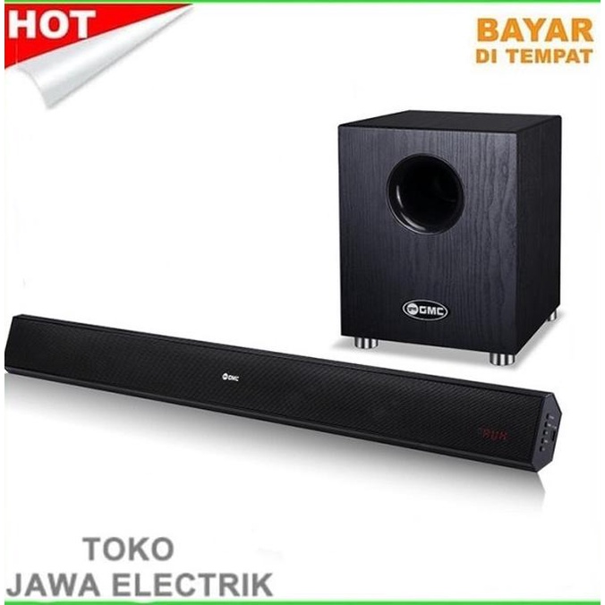 GMC 898G BT Speaker 2IN1 Sound Bar & 2.1 New Produk