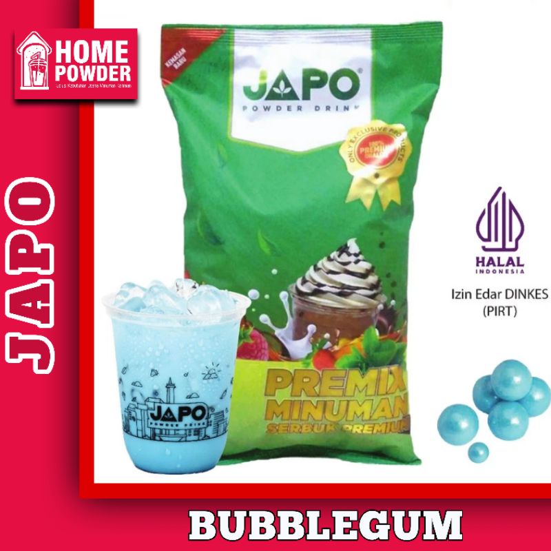 

Bubuk Minuman Drink Powder Rasa BUBBLEGUM 1 Kg JAPO