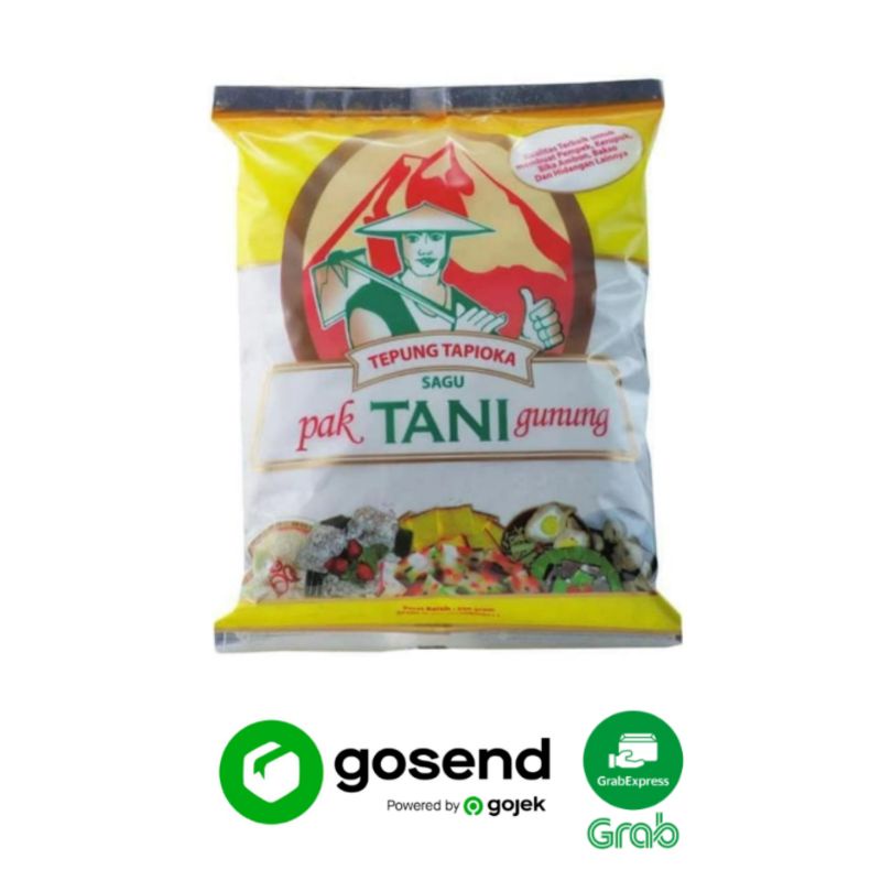 

TEPUNG TAPIOKA PAK TANI GUNUNG (500 GRAM)