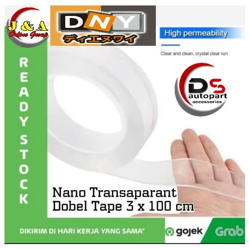 

Isolasi Transparant - Dobel Tape Nano Star