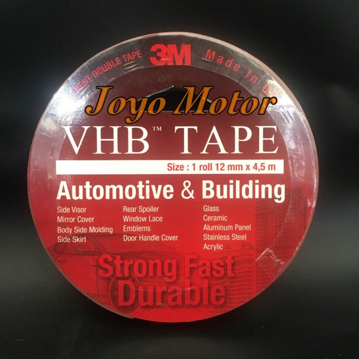 

Double Tape 3M Vhb 12Mm X 4.5M Original Star