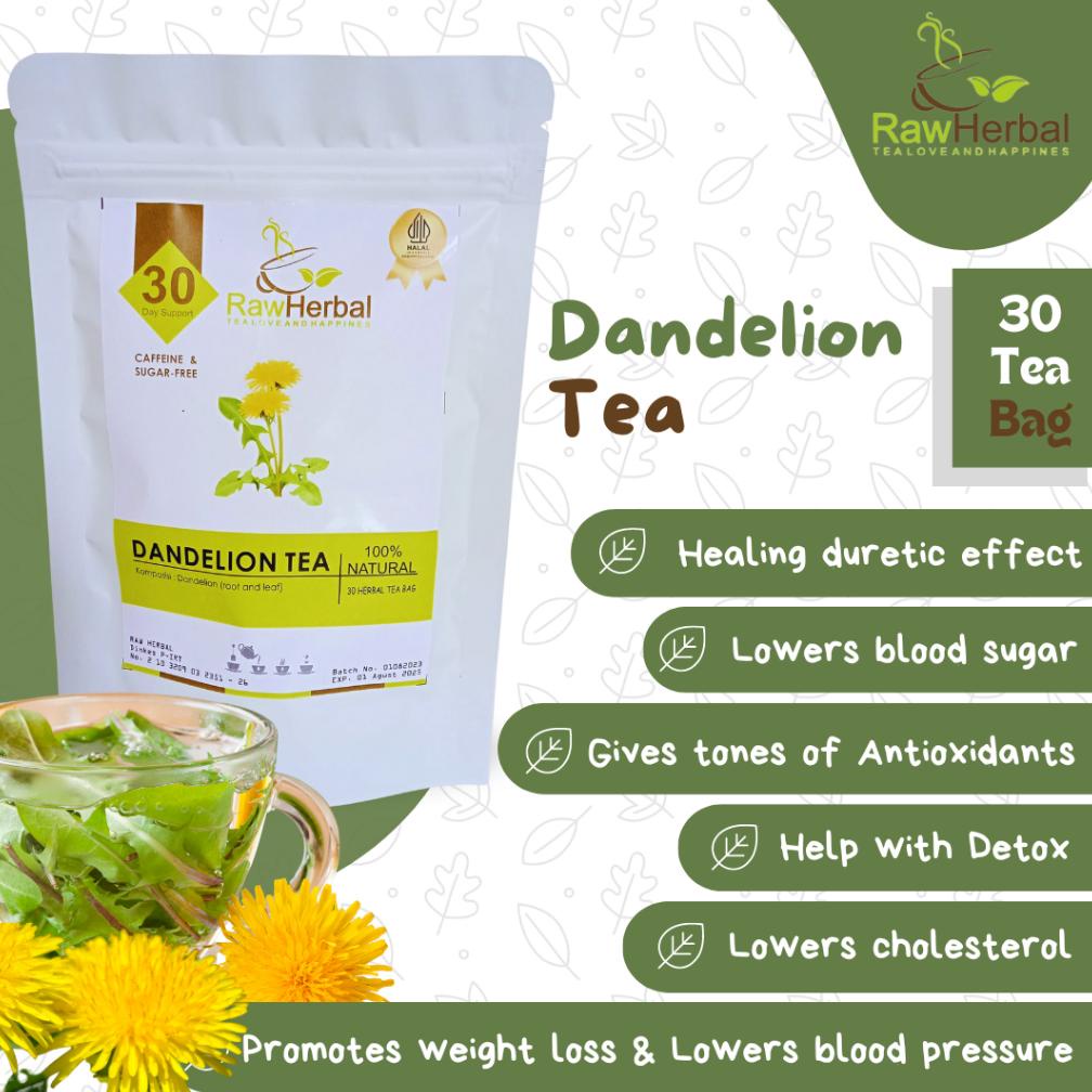 

Terbaru! DANDELION TEA TEH DANDELION ISI 30 TEA BAG (DETOX TEA)