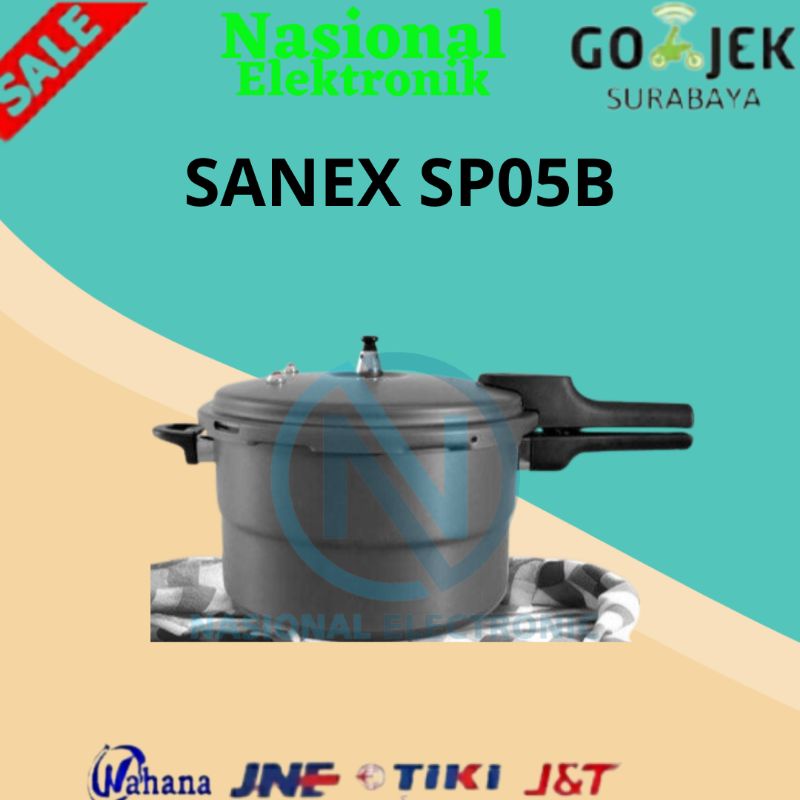 Panci Presto Sanex SP05B / Panci Presto Sanex 5liter BANDENG PRESTO