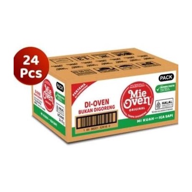 Mie Oven Mayora Kuah Rasa Iga Sapi Mi Instant 1 Dus / Karton isi 24