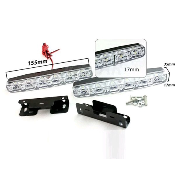 Lampu Led DRL 6 mata