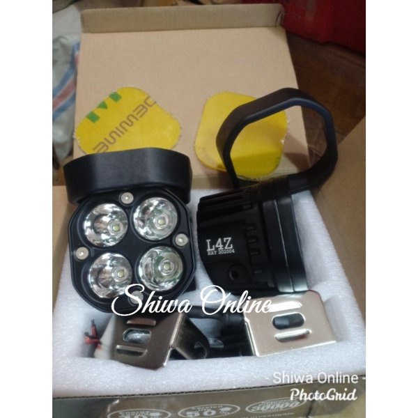 Lampu Tembak Sorot 4Mata Cree - Lampu Tembak L4Z Per Set - Lampu Tembak Sorot L4Z 4 Mata Kotak
