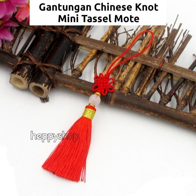 

Gantungan Chinese Knot Mini Tassel Mote, Hiasan Parcel Imlek Pengiriman Cepat