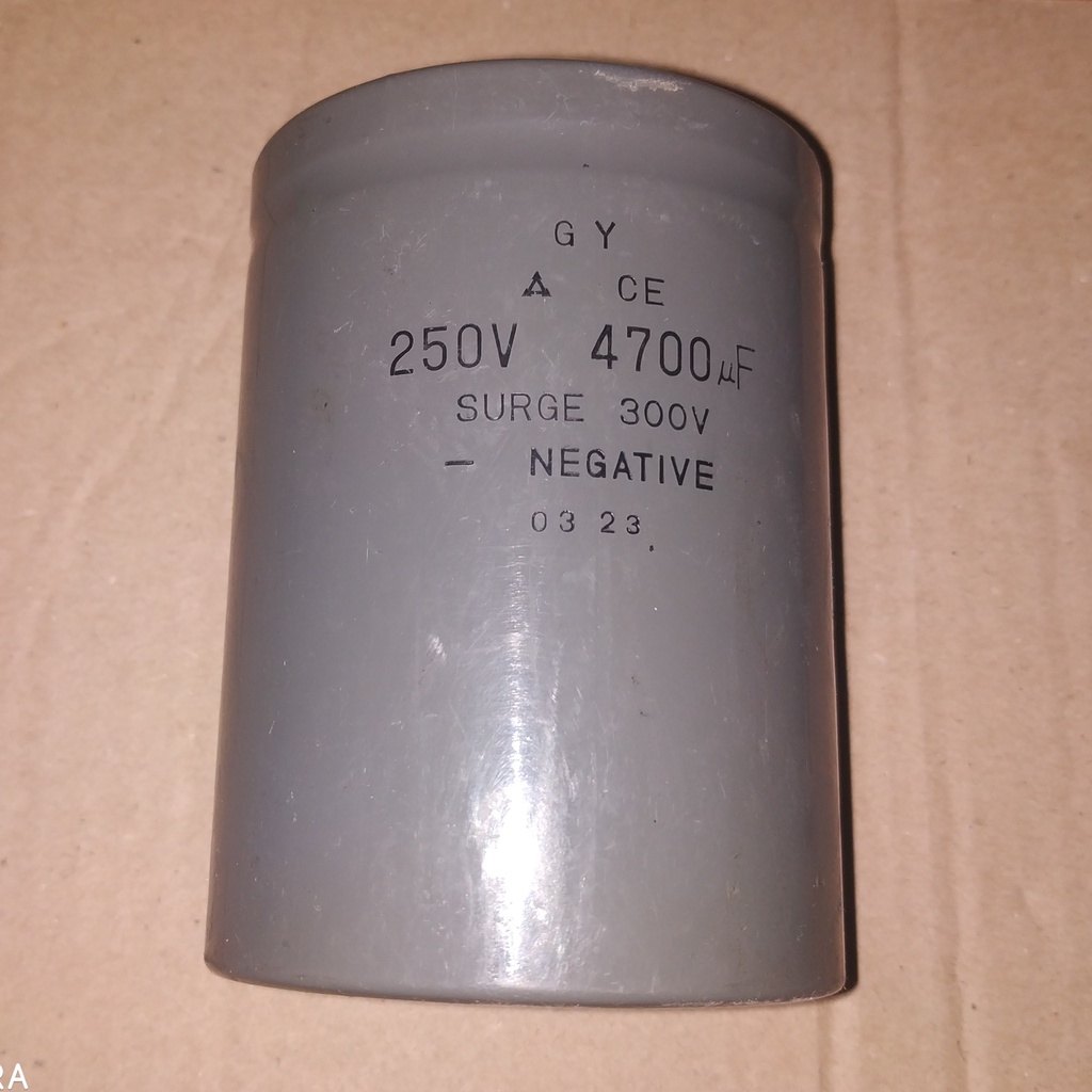 C Elko Elco 4700uF 250V 4700 uF 250 V 4700MFD 250VDC 250WV