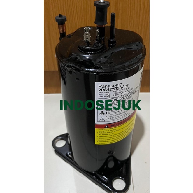 Kompresor Panasonic 2Rs122 3/4Pk R22 | Compressor Ac 3/4Pk Panasonic