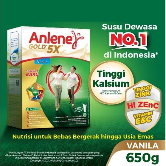 

Anlene Gold Vanila 620 Gr Box 620Gr 250 640 900 Vanilla