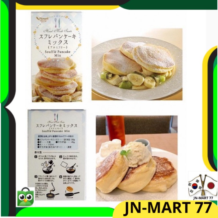 

Bettifer Makanan Jepang Pancake Mix Pioneer Souffle 250 G-Tepung Pancake Instan