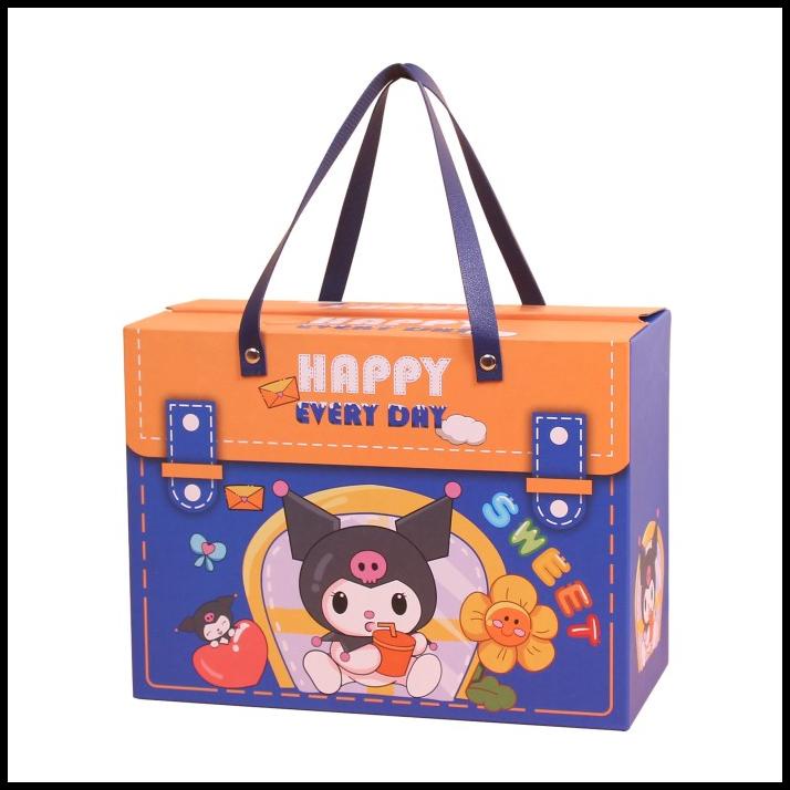 

DISKON GOODIE BAG ULANG TAHUN ANAK PAPER BAG TAS BIRTHDAY ANAK KUROMI MELODY