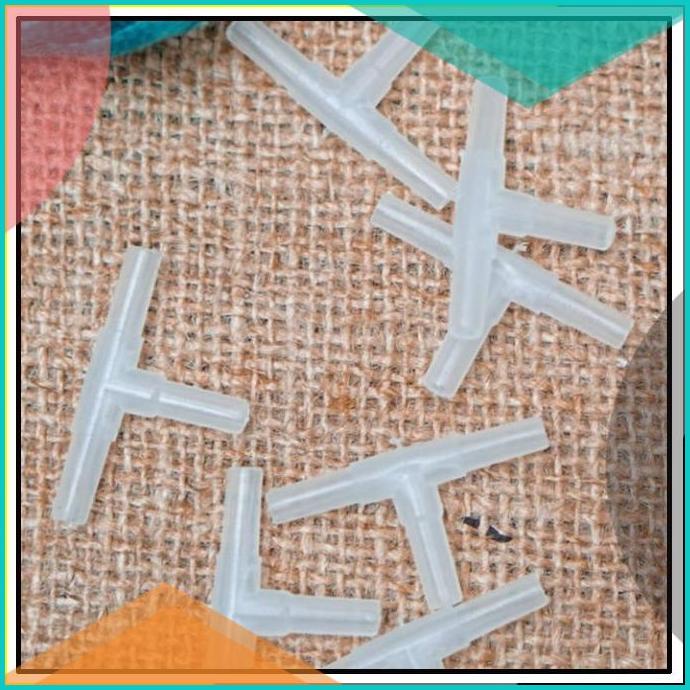 [0500] Sambungan Selang Aerator T Aquarium Sambungan Aerator Keran Air