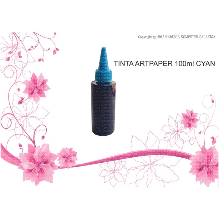 

Ready Tinta Artpaper Best Quality (Cyan) Ready Stock