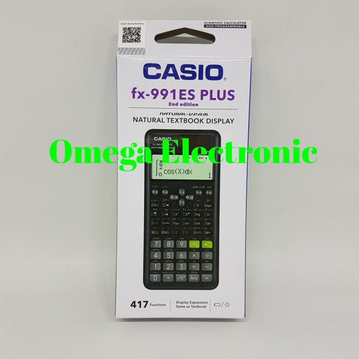 

CASIO CALCULATOR FX-991ES PLUS - SCIENTIFIC KALKULATOR ORIGINAL TERBARU