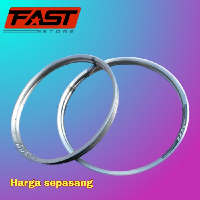 Promo Rims Velg 26 Araya Ds 600 Alloy 32 Hole Silver