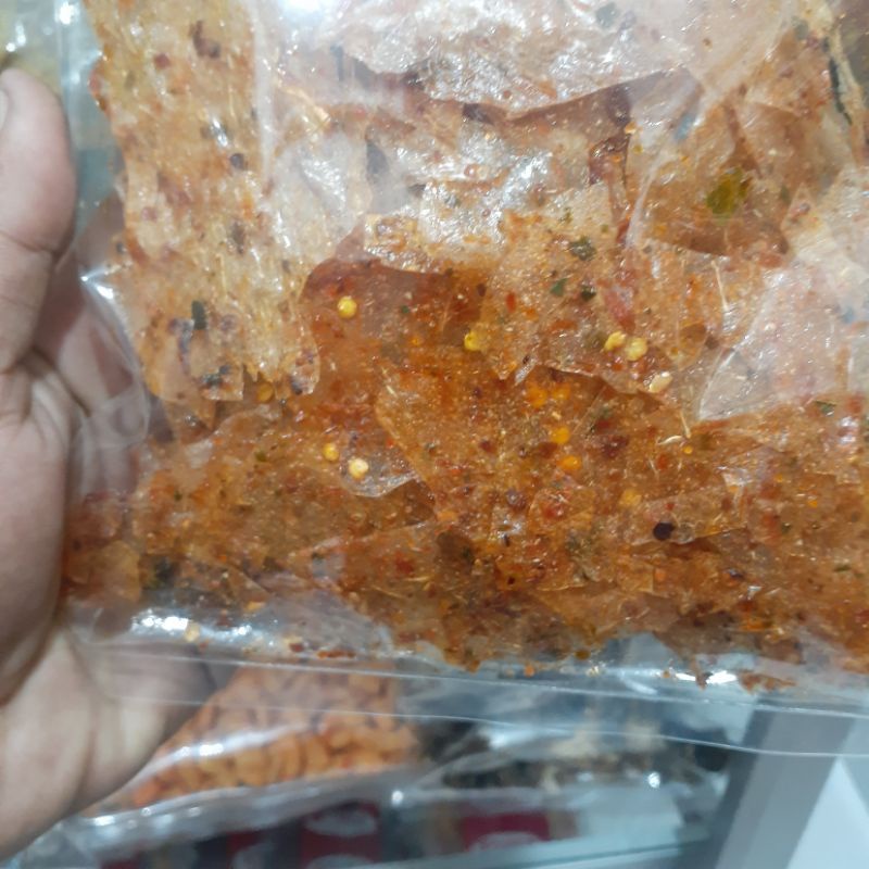 

Keripik Kaca Kripik Beling Kripca Pedas 500Gram Viral Kiloan