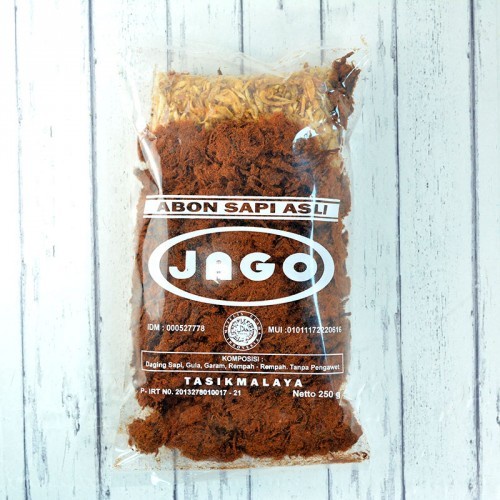 

Abon Sapi Asli Jago 250Gr