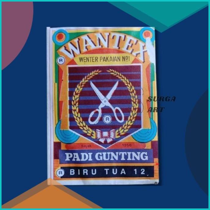 

WANTEX BIRU TUA 12 Wenter Padi Gunting Pewarna Kain Pakaian 16novz3 ac