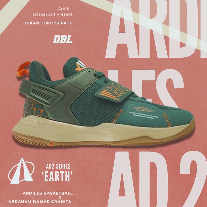 Ready Dbl Ardiles Ad2 Series Earth Sepatu Basket Unisex