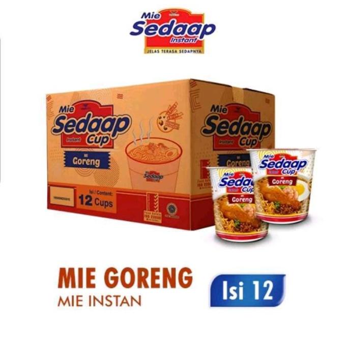 

Mie sedap cup Goreng [12 pcs/ Karton/ Cup]