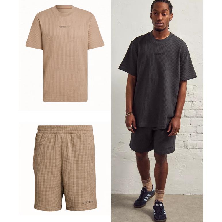 BIG SALEE ADIDAS WAFFLE T-SHIRT & PANT terpercaya