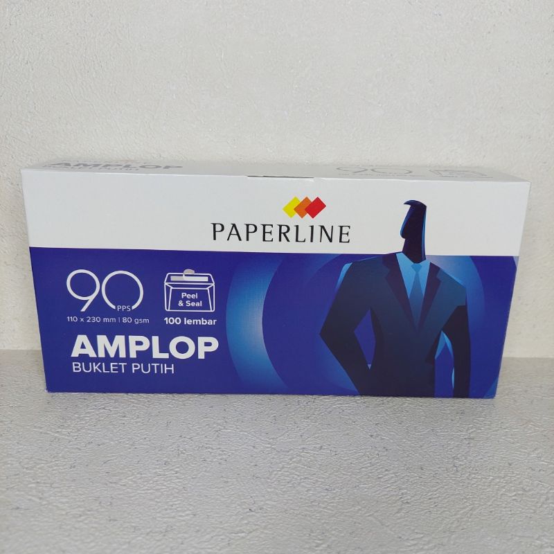 

Amplop putih Besar PAPERLINE 90 PPS ISI 100 PSC