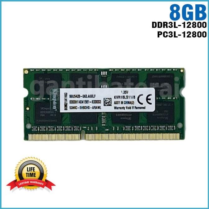 RAM LAPTOP ACER SODIMM DDR3L 8GB PC3L-12800S 1600 MHZ ORIGINAL 0412