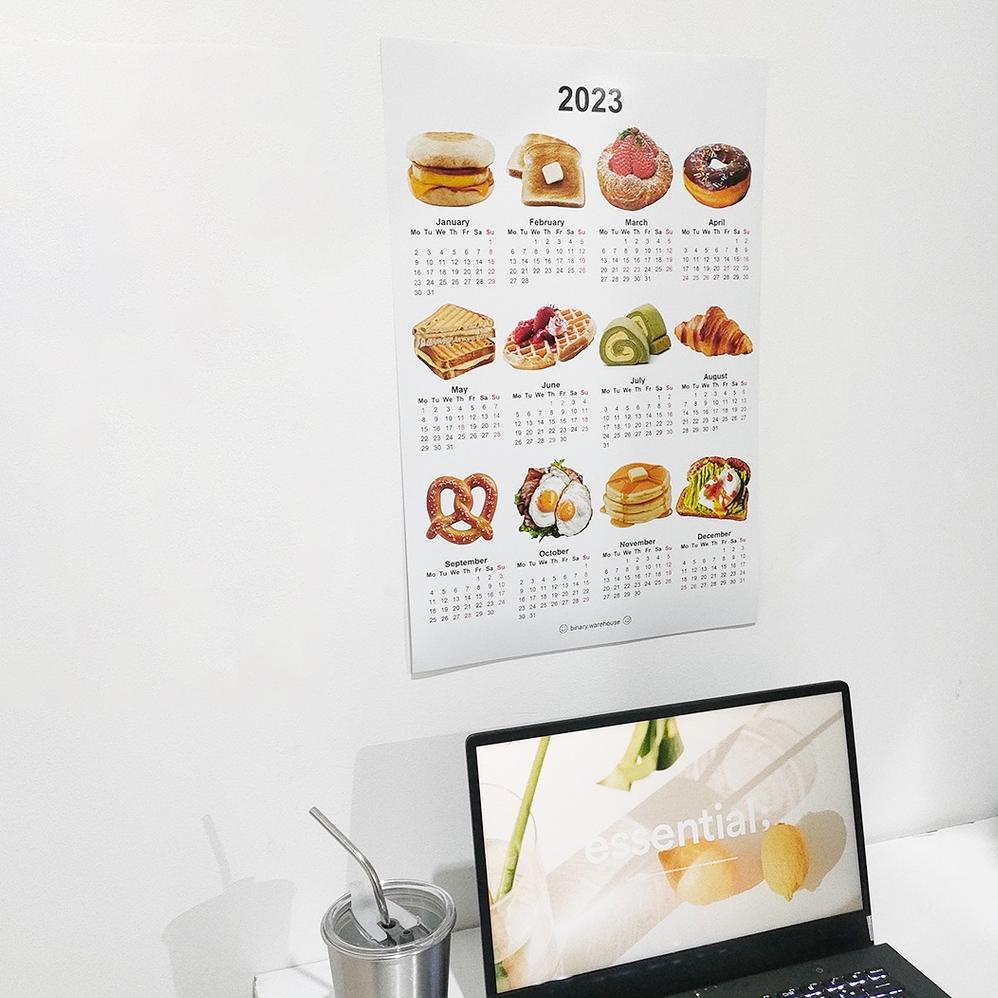 

[ZZR] KALENDER DINDING 2024 KOREAN STYLE | ROTI PASTRY 12.12