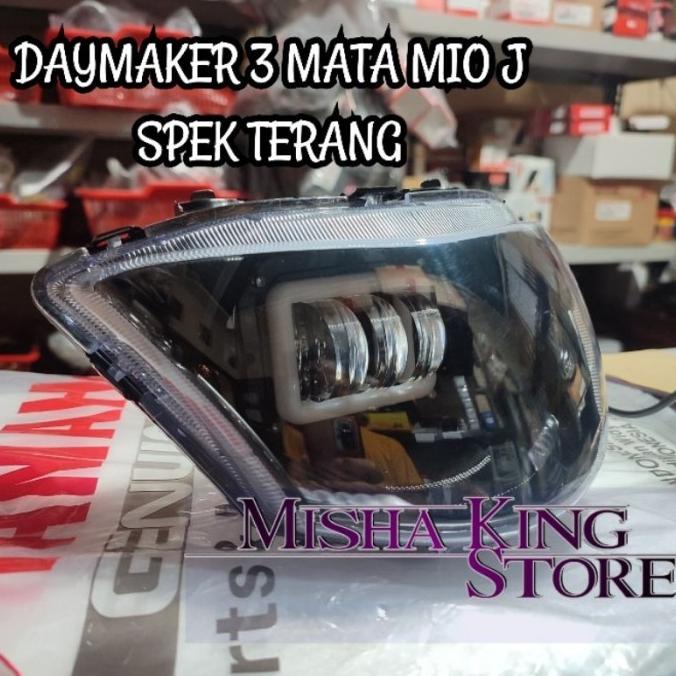LAMPU DAYMAKER 3 MATA MIO J MIO GT SENJA BIRU