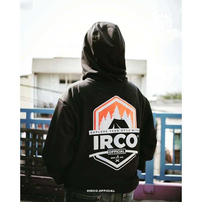 [COD] Sweater Irco - Hoodie Fullzip -Pakaian Pria - Jaket Distro - Plastisol Limited